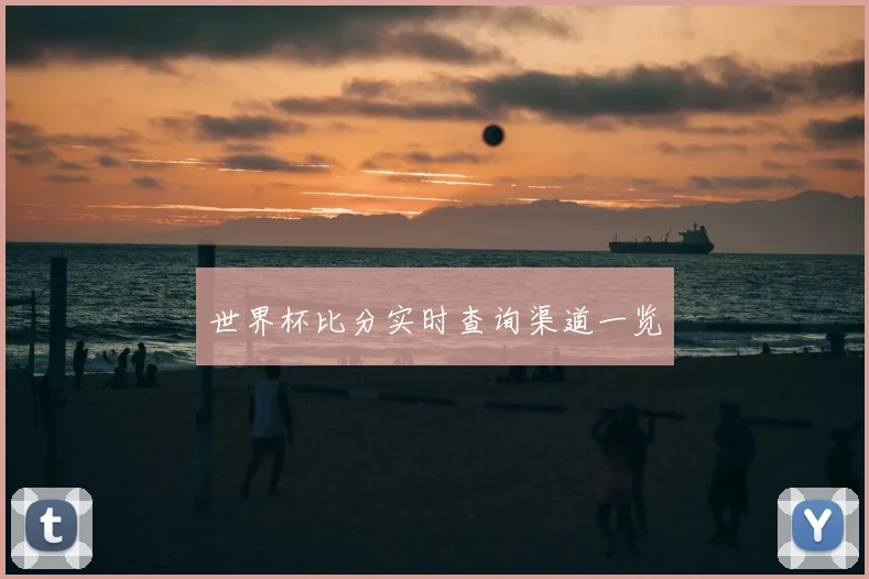 世界杯比分实时查询渠道一览